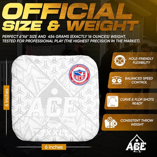 CornholeAce XXL Series Pro Bags