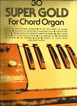 Unknown Binding 30 Super Gold for Chord Organ Book