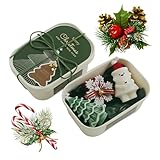 Kerzen – Set mit 6 Zoll | Paraffin-Aromatherapie – Schneeflocken- -Design für die...