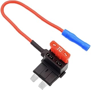 Car Fuse Holder to Remove Electrical appliances, car Fuse Box Medium-Sized Insurance Plug Non-Destructive Insurance Piece to Remove Electrical appliances (Without Insurance Piece)