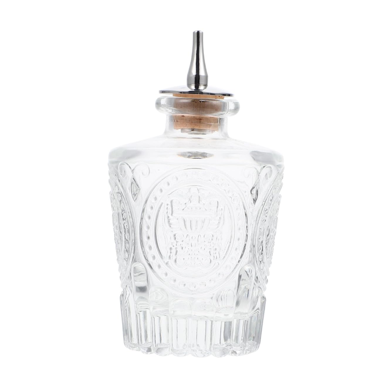 Bouteille en verre pour amers anti fuite bouchon hermétique bar