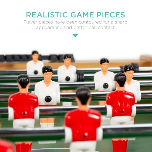 image for Best Choice Products 48in Competition Sized Foosball Table, Arcade Tab