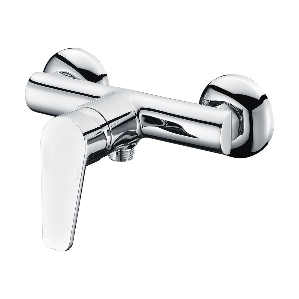 Mitigeur de douche moderne chromé pour le confort quotidien de la salle de bain