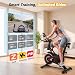 VitaForge Exercise Bike with LCD Display, Spin Bike with 0-100% Magnetic Resistance, Home Gym Use, 20LBS Chromed Flywheel, Silent Operating under 25dB