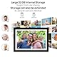 32GB Digitaler Bilderrahmen Mit LED-Licht FRAMEO 10,1 Zoll WiFi, 1280 x 800 HD IPS LCD-Touchscreen Automatische Drehung 32 GB Speicher Teilen Sie Momente Sofort über Die Frameo-App Von überall