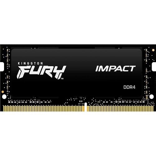 Kingston FURY Impact 32 GB 3200MHz DDR4 CL20 Laptop Memory Single Module KF432S20IB/32
