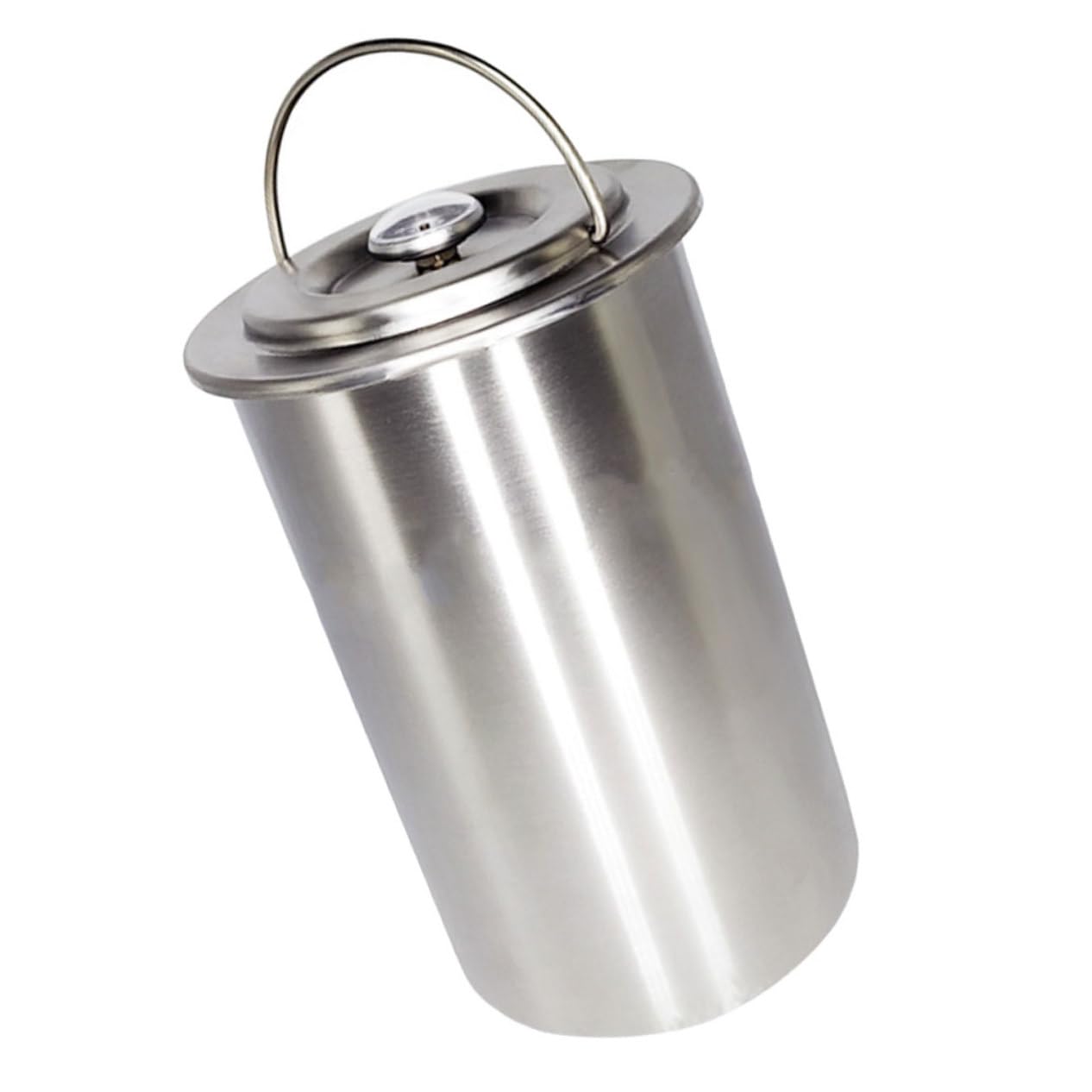 SOLUSTRE 1 Set Stainless Steel Meat Maker with Thermometer Household Pressure Cooking Tool for Burger and Sandwich Preparation Easy to Clean and Use