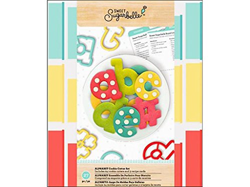 American Crafts AMC341968 Sugarbelle Cutter Alphabet Set