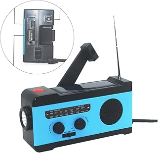 KICHOUSE Mini Rádio Mini Lanterna Tocha Ao Ar Livre Rádio Mini Lanterna Mini Banco De Potência Tocha Azul Celular Banco De Potência Manual Tocha
