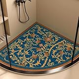 Facile à nettoyer et séchage rapide – Après utilisation, la mousse sur le dessus peut être facilement rincée par la pomme de douche. Placez ensuite ce tapis de bain anti-moisissure sur le sol de la salle de bain ou accrochez-le au-dessus de la baignoire ou de la barre de sécurité de la salle de bain. Le tapis de douche antidérapant anti-moisissure sèche rapidement et ne moisit pas facilement, ce qui ne laisse aucune odeur ni marque sur le sol. Vous pouvez nettoyer le tapis de douche secteur