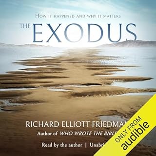 The Exodus Audiolibro Por Richard Elliott Friedman arte de portada
