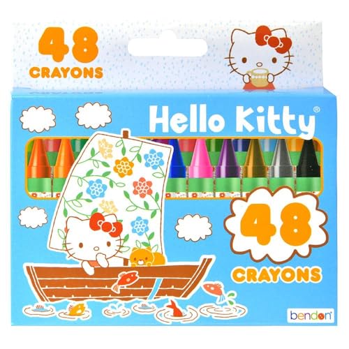 Hello Kitty 48 crayons