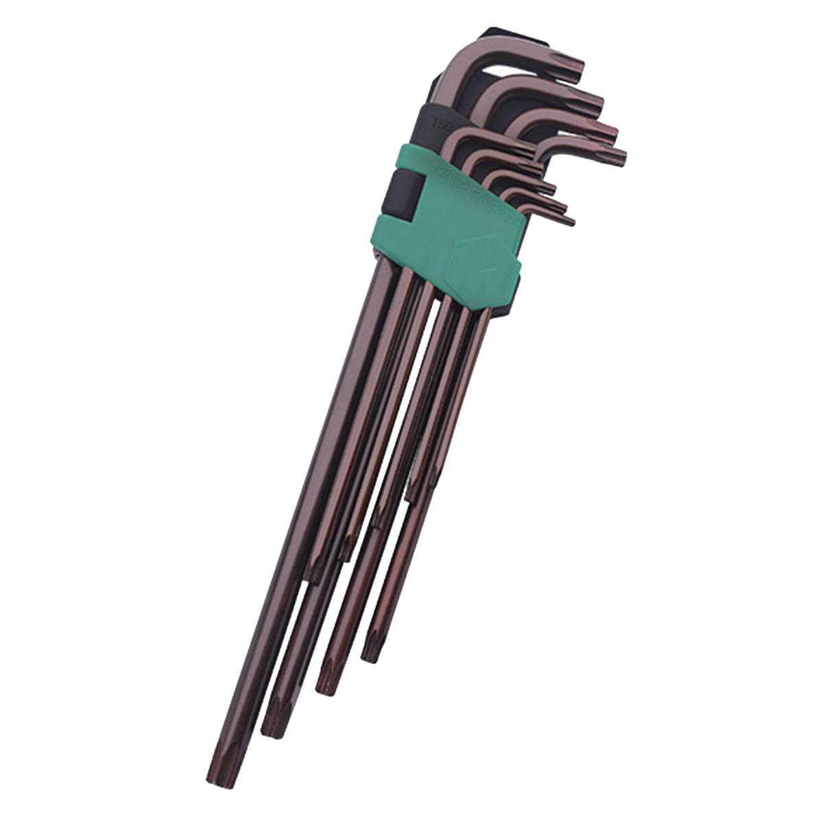 Llave Allen para Bicicletas Motos Coches Muebles Electrodomésticos Extremo Torx Acero S2 Especificaciones T50 - T10,Estándar (Chrome Twin XL)