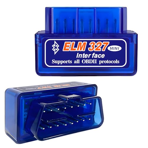 Rdxcv 2-Piece ELM327 OBDII Bluetooth Car Diagnostic Scanner
