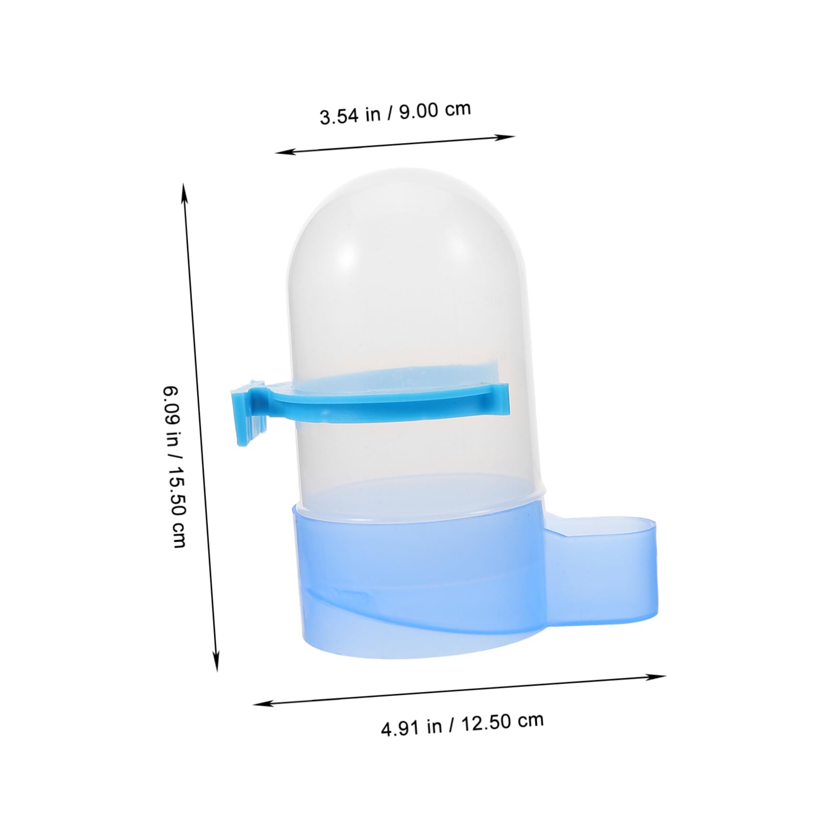 BESPORTBLE 4pezzi Mangiatoia Automatica Per Uccelli Con Distributore e Cibo Bevitore Multifunzione Per Pappagalli e Uccelli Domestici Realizzato Materiali Resistenti e Durevoli Facile Da