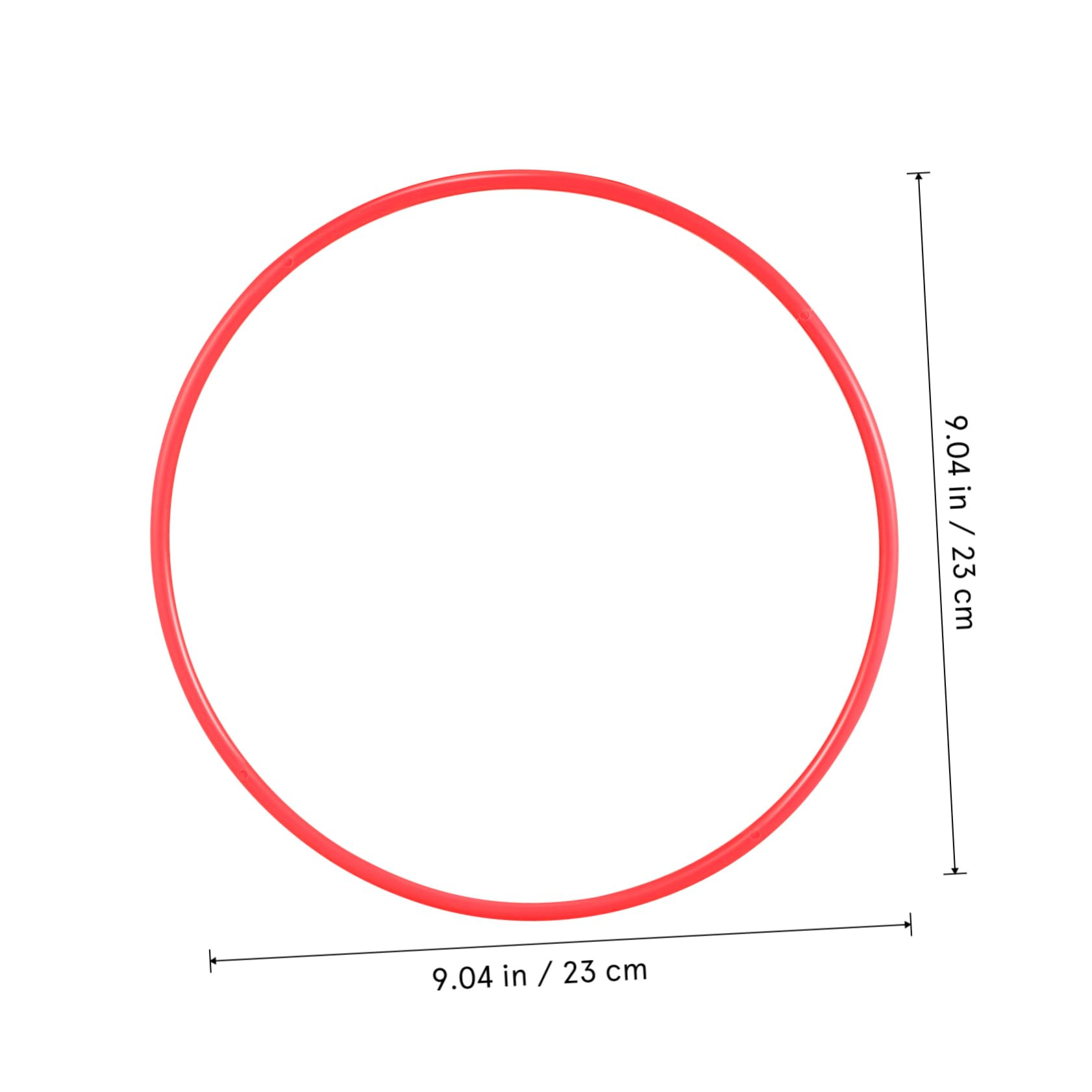 Milisten 12 Pcs Tossing Rings Durable Plastic Ring Toss Game for Outdoor Agility Practice Carnival Parties and Birthday Fun Lightweight and Easy to Transport