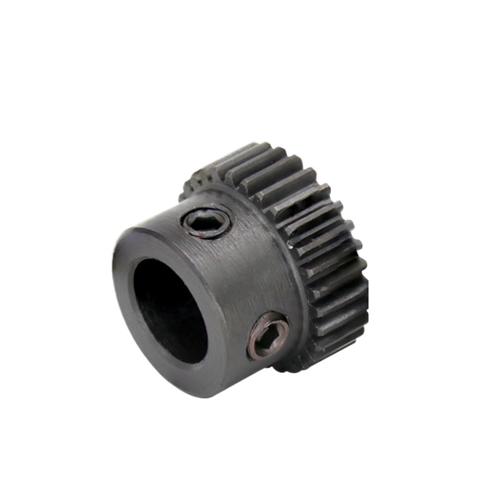 Bevel Gear Pinion Hardware Mechanical Spur Gear 0.5M-28T/30T Bore Size 4/5/6/6.35/8mm Mini Gear Wheel Carbon Steel Blackening Teeth Height 5mm Transmission Parts(8mm-0.5M-30 Teeth)