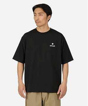 Snow Peak New Standard Logo T-Shirt, Soft to the Touch, Short Sleeve Logo