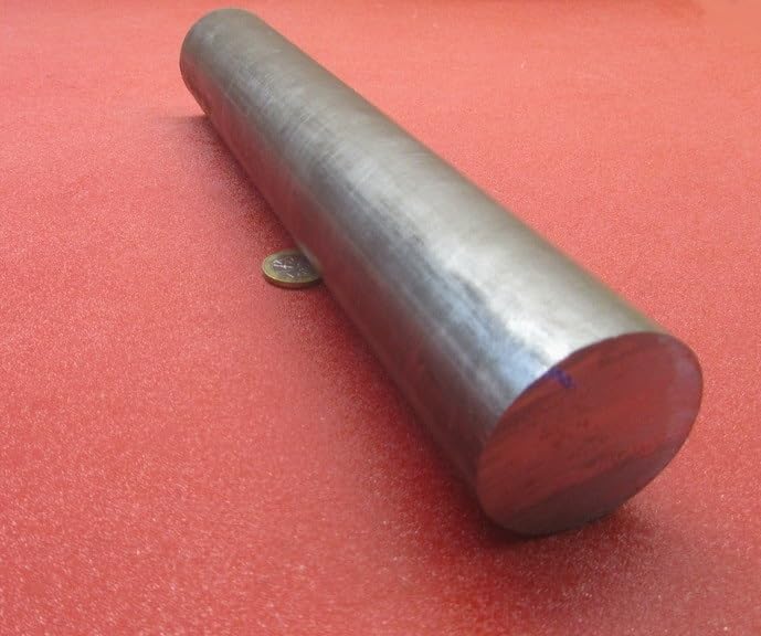1144 Carbon Steel Round Rod 2.00" Diameter x 1 Foot Length 1 Piece