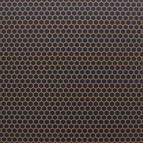 Image of KYDEX Thermoform Sheet - (Honeycomb Camo) - (Desert Fox /Black - Reversed) - (8in x 12in) - (1 Sheet) - (for Holster Making, Cosplay, Hobby) - (USA Made)