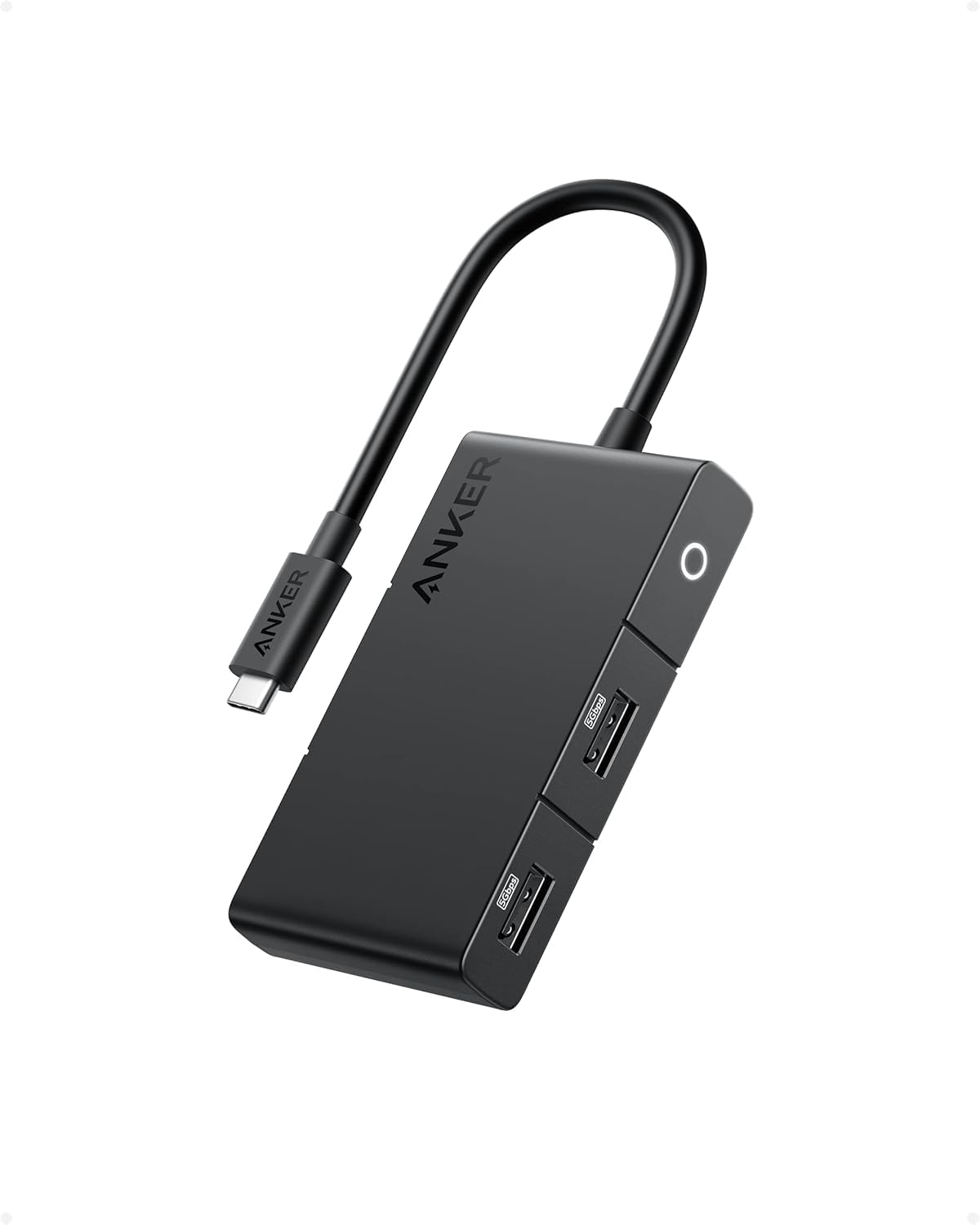 Anker USB C Hub 332 (5-in-1, 4K HDMI) Adapter – Expand USB-C Laptop with 4K HDMI, 2 USB-A 3.0 Ports, SD/TF Card Readers, Compact Dock Compatible with MacBook, Dell, HP, Lenovo & More – Black-image-35