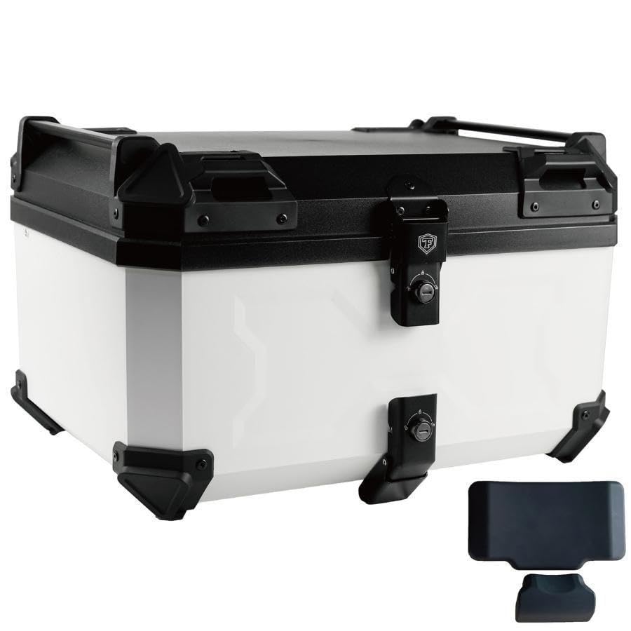 Amazon | リアボックス 58l トップケース abs バイクリア Amazon | リアボックス 58l トップケース abs バイクリア