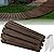 FayuuGem 8FT Wooden Garden Pathway, 17" W Roll Curved Outdoor Walkway?Weather-Resistant Non-Slip Hardwood Walkway Pavers for Garden, Backyard, Beach, Wedding Party Pathways (Brown)