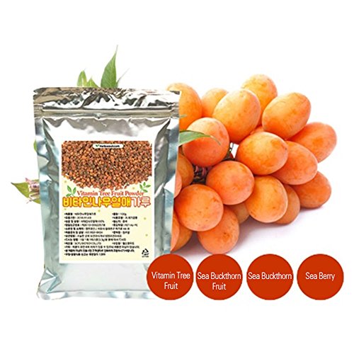[Jeongwoodang]Sea Buckthorn Vitamin Tree Fruit Powder 7oz/1000 times higher vitamin C than Apple/Vitamin