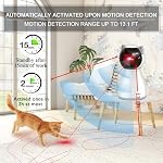 YVE LIFE Cat Toys Laser for Indoor Cats,The 4th Generation Real Random Trajectory Motion Activated Rechargeable Automatic Cat Laser Toy,Interactive Cat Toys for Bored Indoor Cats/Kittens - Image 3