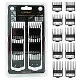 Supreme Trimmer Magnetic Guide Combs for Clippers | Hair Clipper Guards, 10 Cutting Lengths | CMG150
