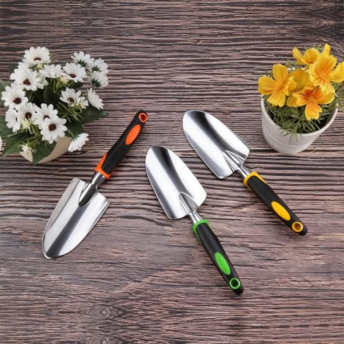 Juego de 12 palas pequeñas Patioer para jardinería miniatura 2