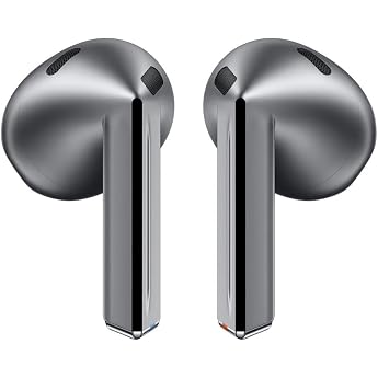 Samsung Galaxy Buds3 Wireless Active Noise Cancelling Headphones Silver Colourful S71004447