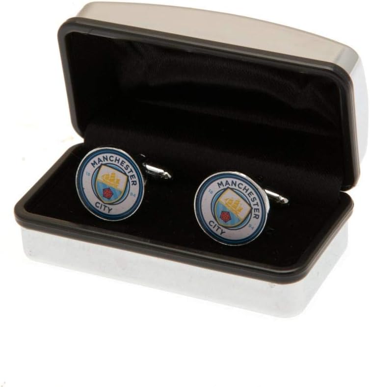 Manchester City FC Cufflinks (One Size) (Blue/White)