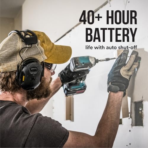 3M WorkTunes Connect Wireless Hearing Protector with Bluetooth Technology, Bluetooth Hearing Protection with a 26 dB Noise Reduction Rating - Thumbnail 4