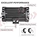 Niking Auto Side Shooter LED Pod 2Pcs 5 Inch 264W Quad Row LED Light Bar Spot Flood Combo Beam Off Road Cubes Work Light Driving Fog Lamps for Trucks ATV UTV SUV Pick up Boat