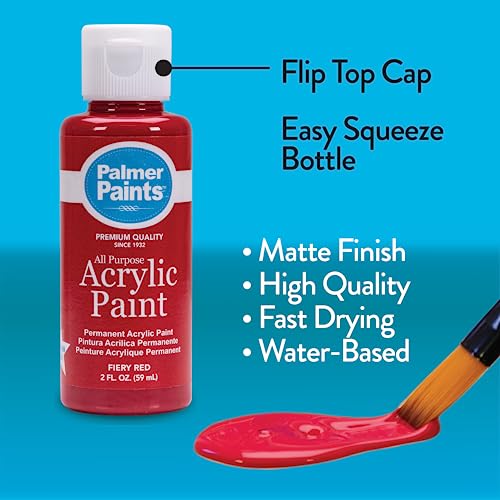 Cra-Z-Art 16735 Palmer 2Oz 16 Color Acrylic Paint Set thumb #4