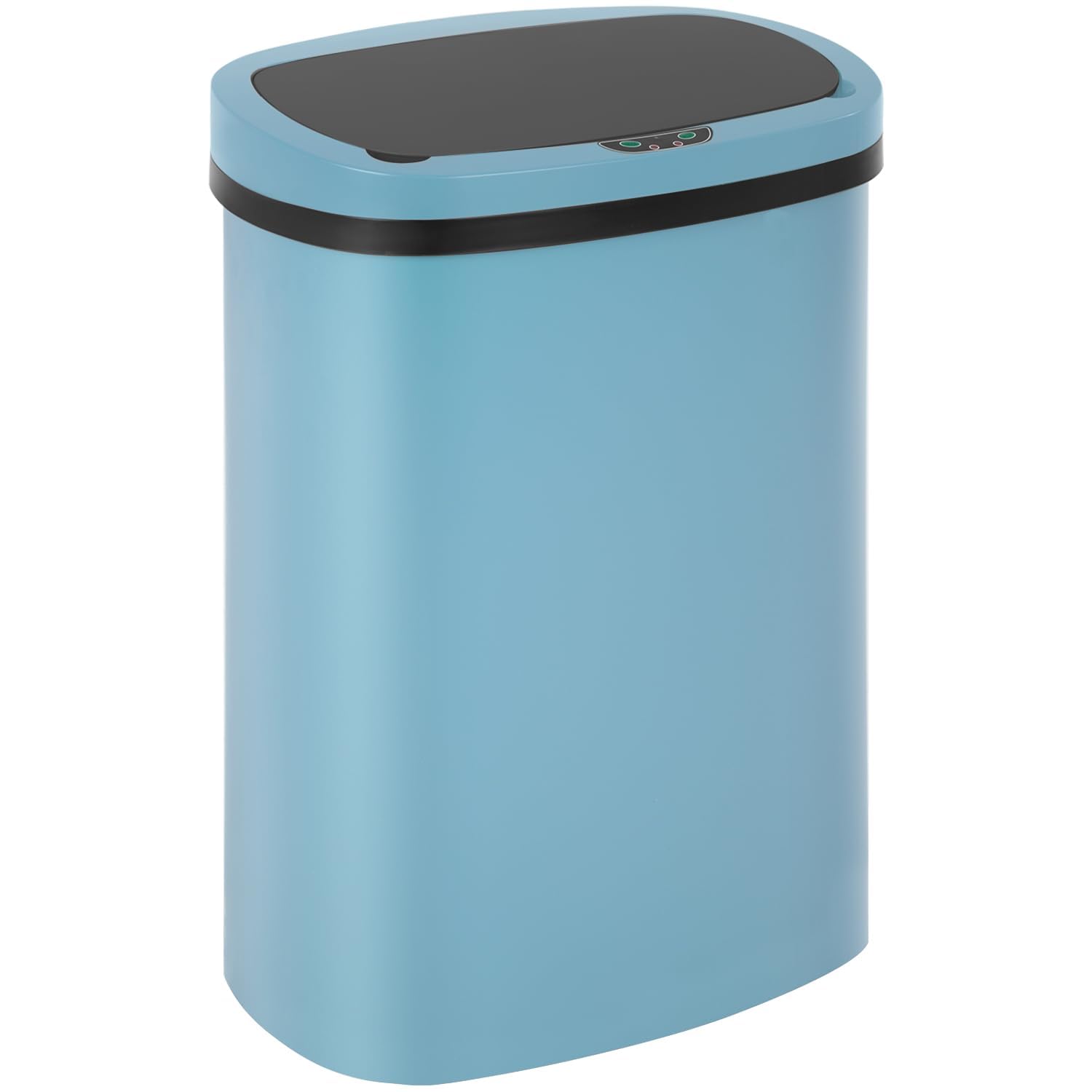 YRLLENSDAN 13 Gallon Kitchen Trash Can with Lid,Automatic Touchless Garbage Can for Kitchen,PP Plastic Motion Sensor Trash Can,Tall Large-Capacity Trash Bin,Hands-Free Smart Waste Bin for Home