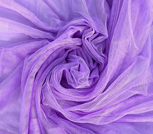 Image of Multicolor Soft Cotton Mosquito net Double Bed King Size | Pure Cotton Mosquito net (Purple, 6x7)