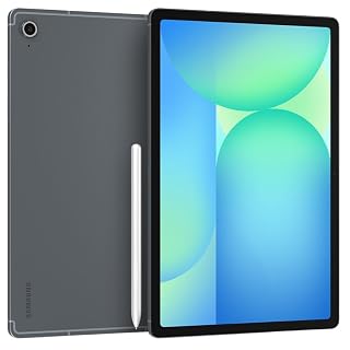Samsung Galaxy Tab S10 FE+ Plus w/S-Pen | 128GB, 8GB RAM, Wi-Fi Only | 13.1" LCD, WiFi 6E Android 15 Tablet, 4K Camera | International Model X620 | 25W Fast Charger Bundle (Gray) - Amazon product rated Grade B