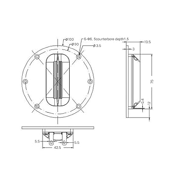 YSANO HIFI 4 インチ リボン ツイーター ペア m0s5812 Amazon.co.jp: YSANO HIFI 4 インチ リボン ツイーター