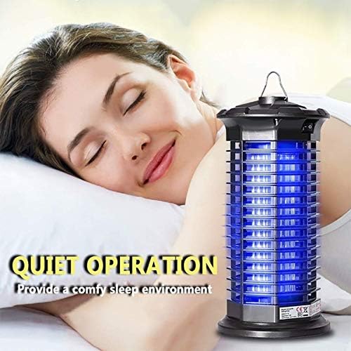 Garsum Bug Zapper|Electric Mosquito Killer|Powerful Indoor Insect Trap|UV Lamp|Child & Pet Safe, Non-Toxic|Fly Zapper Repellent for Home, Indoor, Kitchen