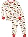Produktbild Hey Duggee 100% Baumwolle Snuggle Fit Pyjama mit Langarm-T-Shirt mit einem Motiv von Duggee mit diesem Namen, Sternen und dem The Squirrel Club Blattabzeichen für Jungen 3-4 Jahre Mehrfarbig