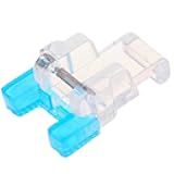 Snap On Button Sew On Presser Foot for All Low Shank Snap-On Singer*, Brother, Babylock,New Home, Janome, Kenmore, Euro-Pro, White, Juki, Simplicity, Elna Sewing Machines