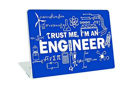 Image of Galaxsia Engineer Vinyl Skin /Sticker /Cover /Decal Compatible for Any Laptop (Hp /Dell /Sony /Acer /Lenovo /Asus) Models 17 to 17.3 Inches