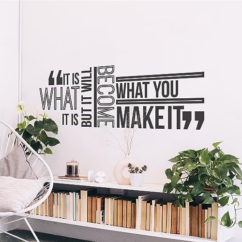 4 Sheets Inspirational Wall Decals Peel and Stick