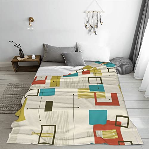 Couverture en flanelle style milieu du siècle pour vos nuits de camping - 8