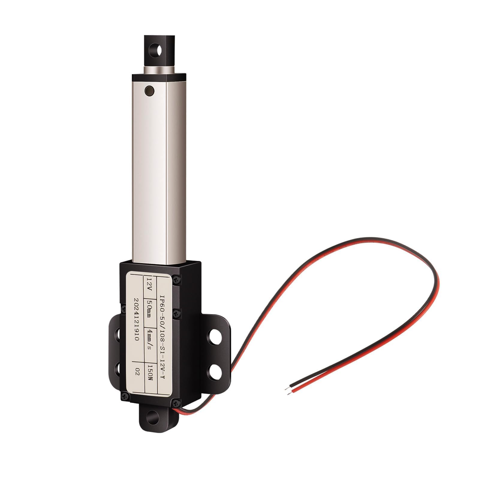 Attuatore Lineare, Attuatori Elettrici Movimento Lineare Alta Velocità, Attuatore Elettrico Movimento Lineare Per Automazione Domestica Robotica L'industria Automobilistica (Corsa 50mm-4mm/S-150n)