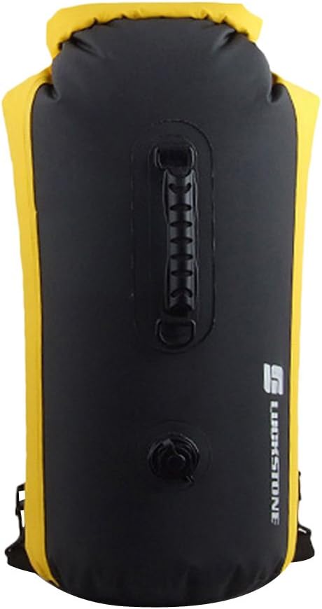 Floating Dry Bag for Boating Fishing Swimming Camping - Water Sports Gear Organizer,Nylon Polyester Material, Watertight Fastener, Outdoor Accessory Phone Camera MP3 Case with - Yellow, 35L