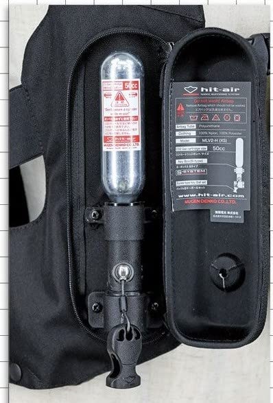 Chaleco de Seguridad con AirBag Hit Air hípica MLV2-H inflado en 0.1 Segundos Incluye bombona Gas