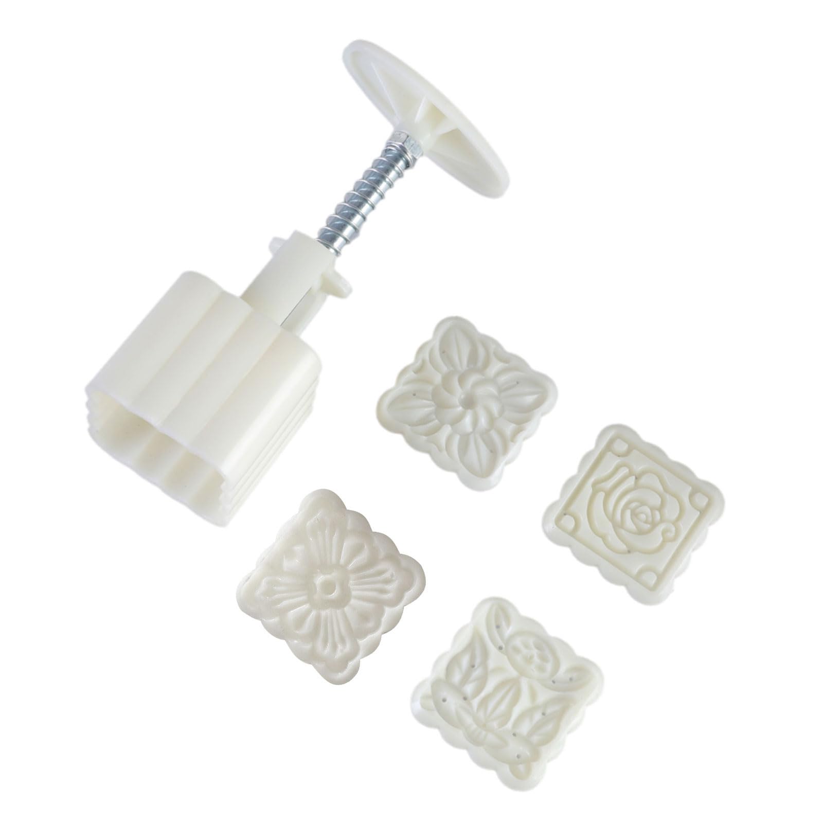 MICFENY Hand Pressed Cakes Mold Ice Skin Traditional Bean Pastes Cake Mold for Baking Enthusiasts Dessert Bakewares